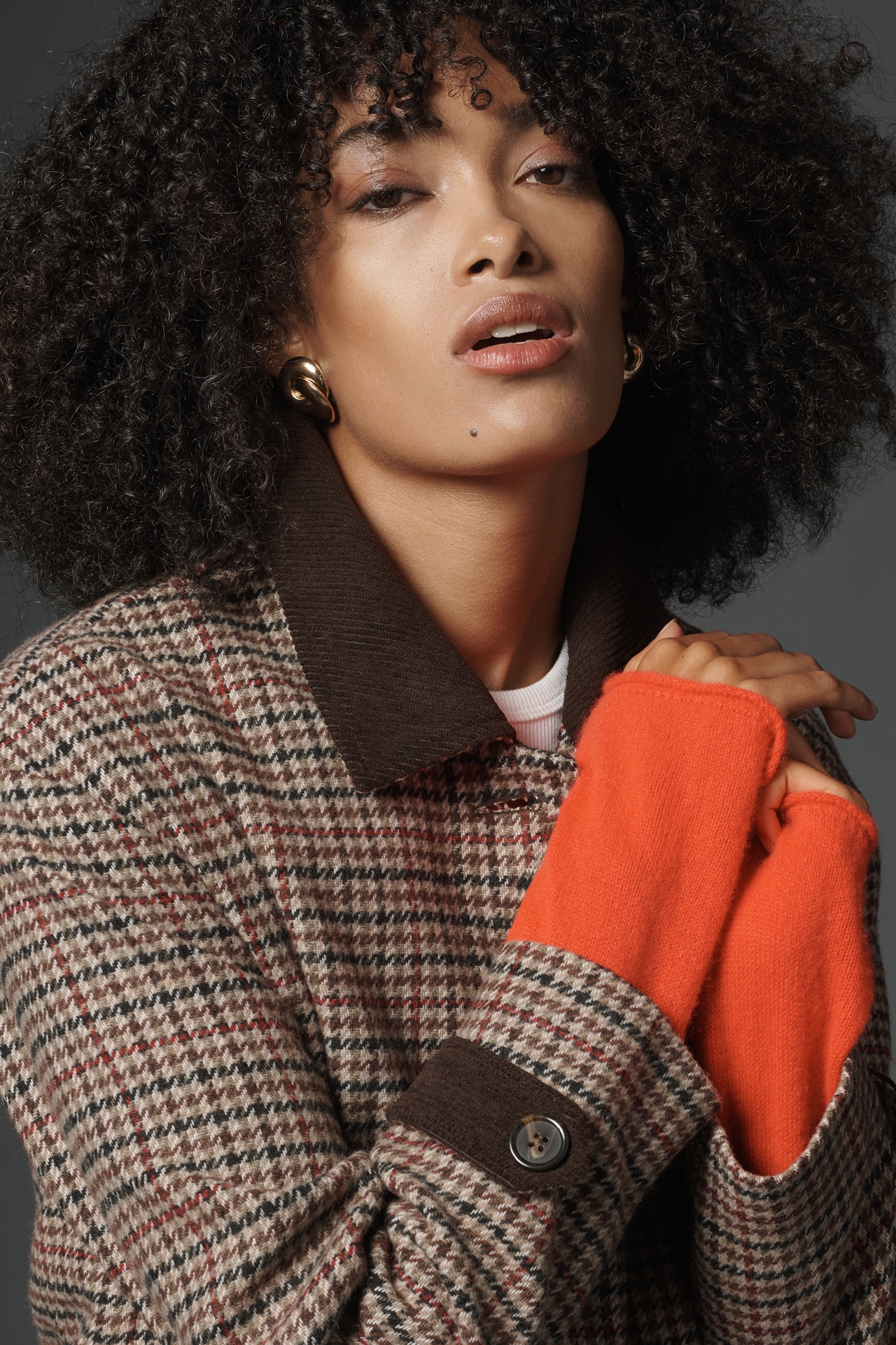 NVLT Houndstooth Barn Coat