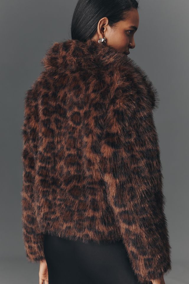 NVLT Faux-Fur Crop Jacket #1