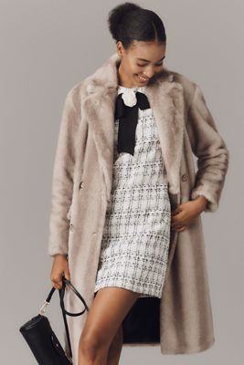 NVLT 4-in-1 Convertible Faux-Shearling Coat | Anthropologie