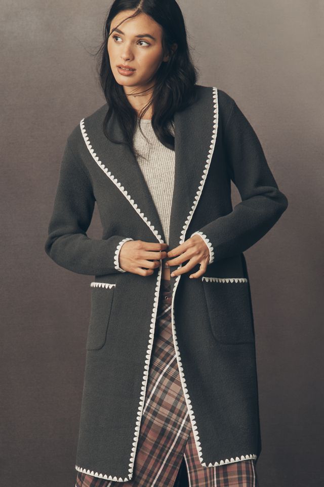 NVLT Whipstitch Wrap Coat #3