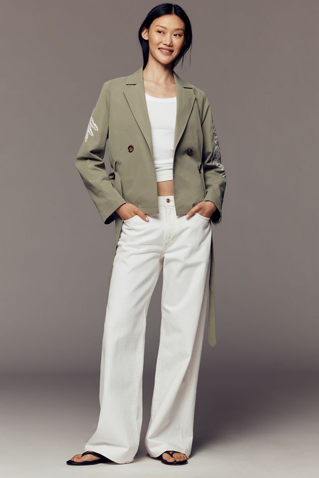 NVLT Crop Embroidered Jacket #4