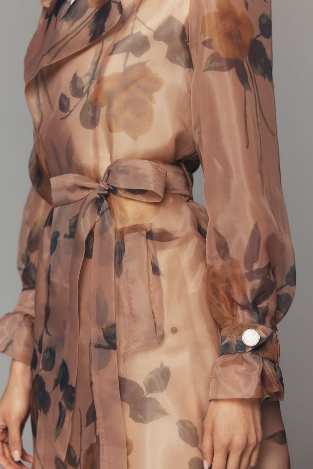NVLT Organza Trench Coat #1