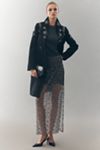 NVLT Embellished Longline Coat