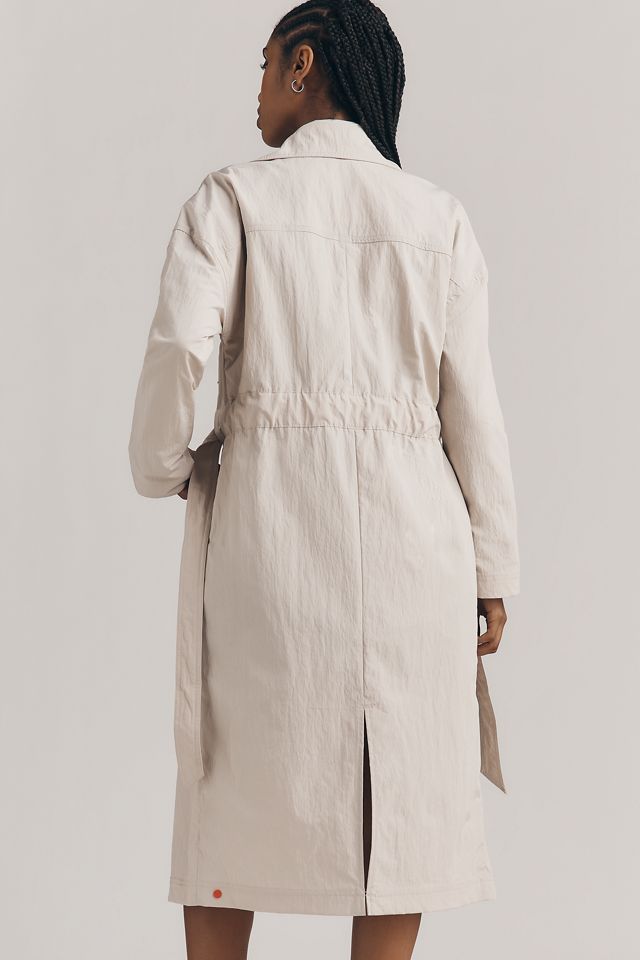 Hunter Patti Belted Utility Trench Coat | Anthropologie
