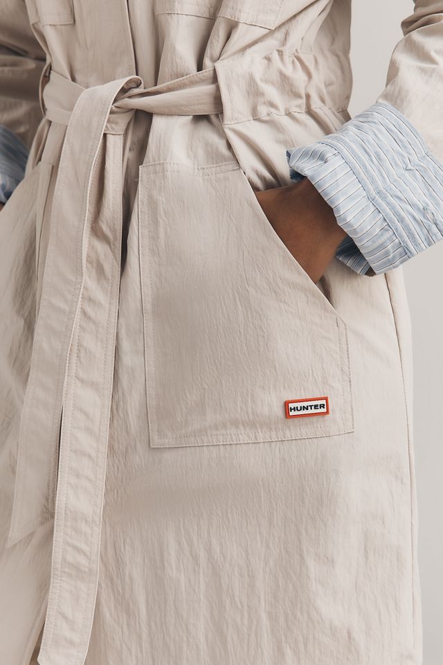 Hunter Patti Belted Utility Trench Coat #3