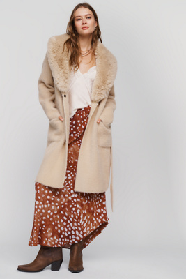 NVLT Tori Wrap Coatigan by Anthropologie