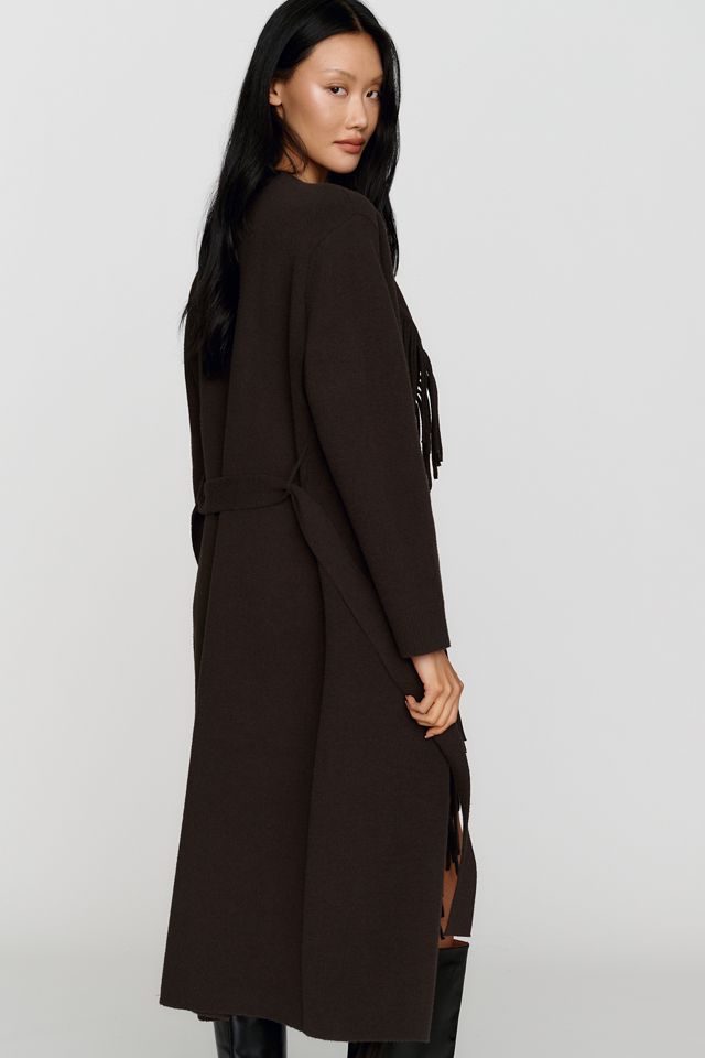 NVLT Fringe Belted Coatigan #2