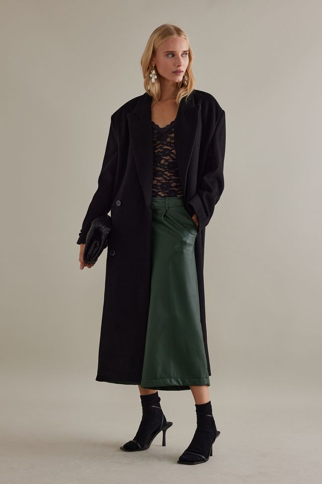 Cappotto Maxi Doppiopetto in Misto Lana Oversize Bardot #3
