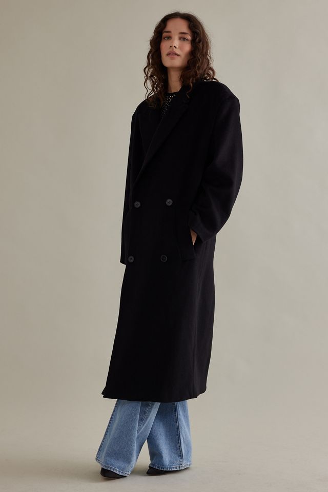 Cappotto Maxi Doppiopetto in Misto Lana Oversize Bardot #7