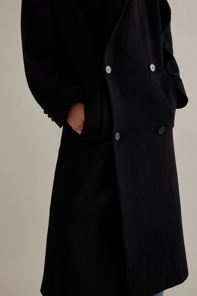 Cappotto Maxi Doppiopetto in Misto Lana Oversize Bardot #9