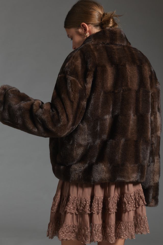 Bardot Sylvie Faux-Fur Jacket #1