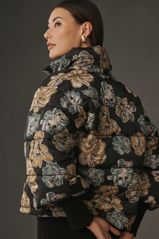 By Anthropologie Printed Puffer Jacket #1