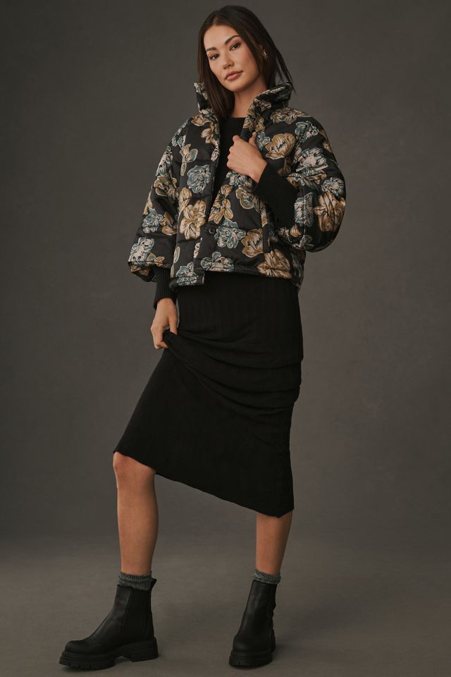 By Anthropologie Printed Puffer Jacket #3