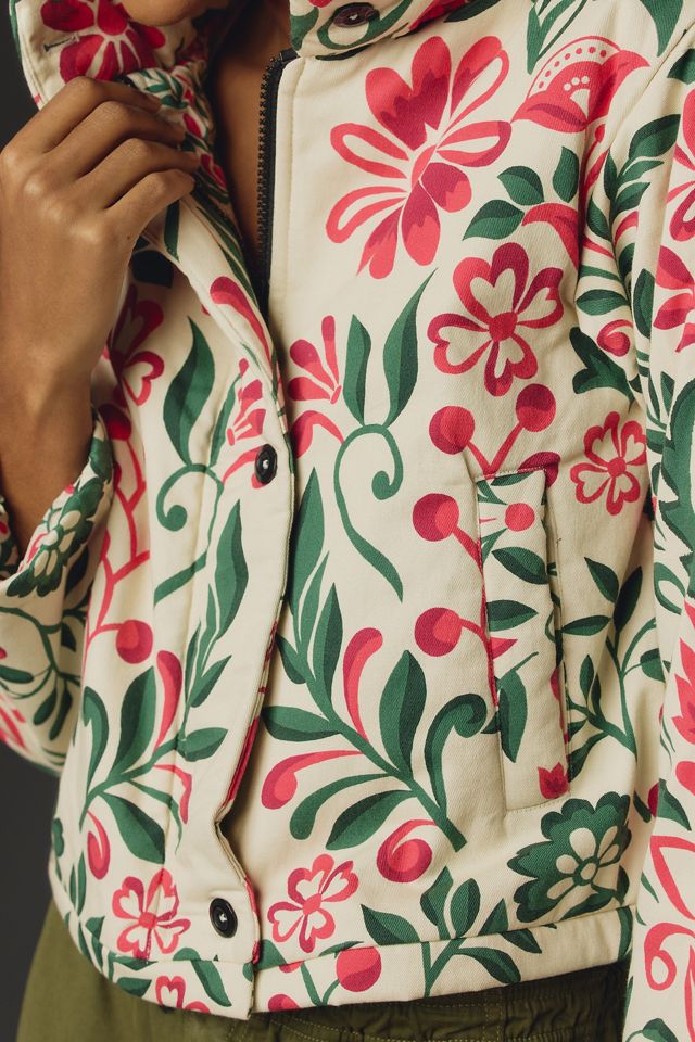 By Anthropologie Floral Jacket #2