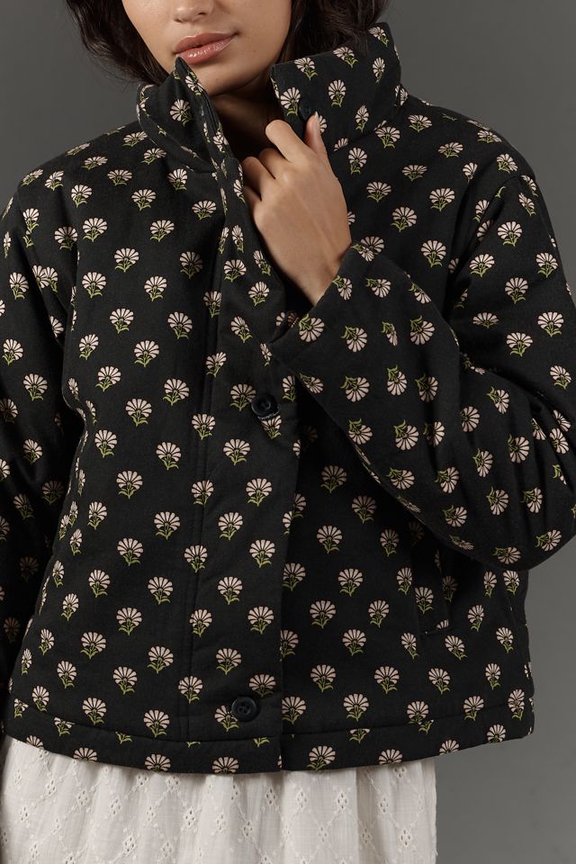 Maeve Printed Puffer Coat #2