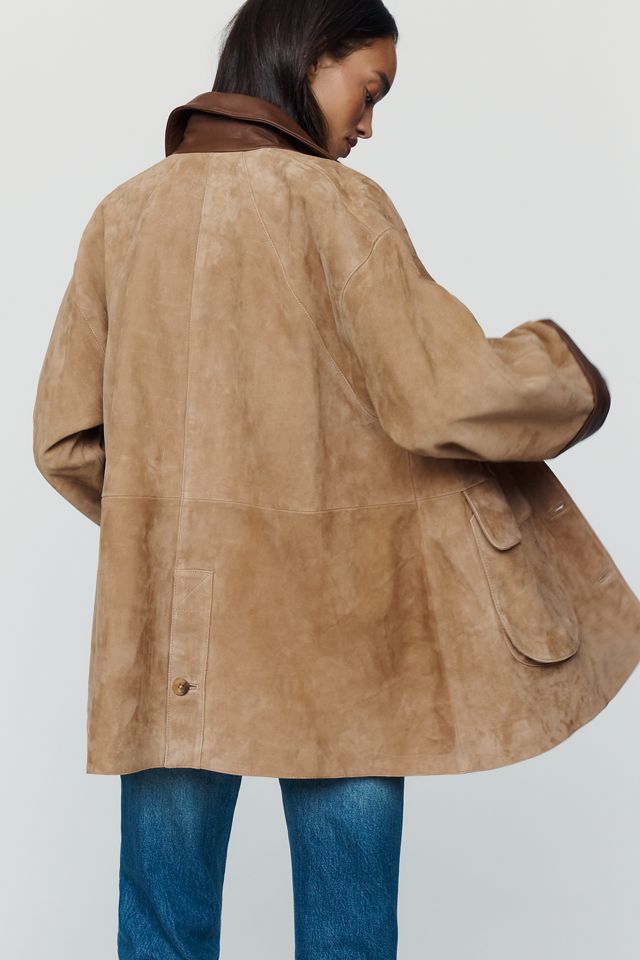 Pilcro Adelaide Suede Barn Jacket #2