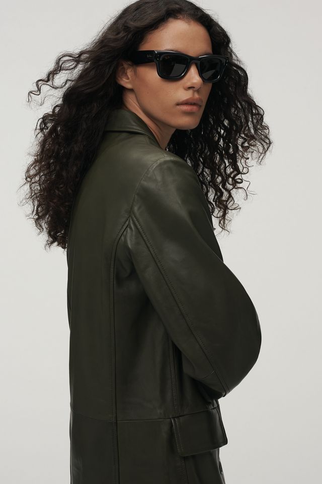 The Berlin Leather Trench Coat #2
