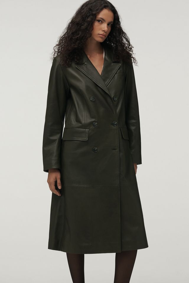 The Berlin Leather Trench Coat #3