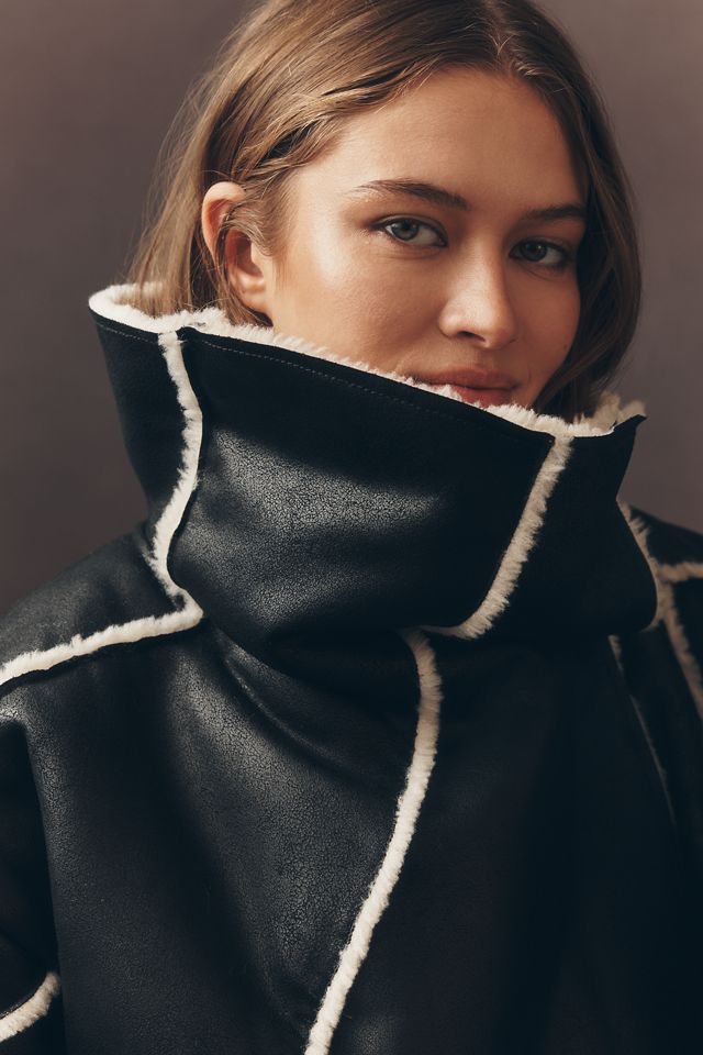 UGG® Emberlynn LuxeFluff Faux-Shearling Coat #1