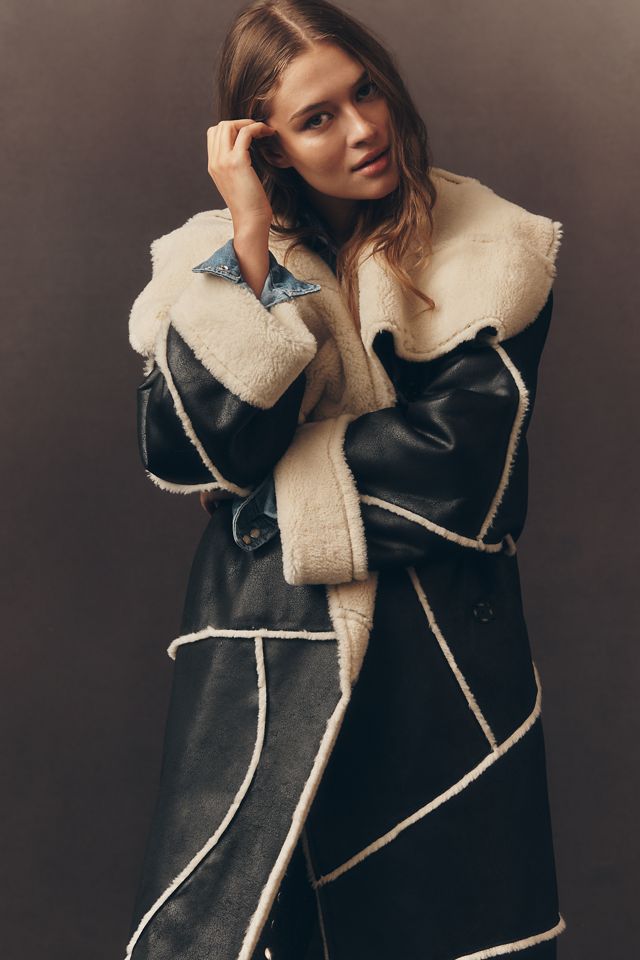 UGG® Emberlynn LuxeFluff Faux-Shearling Coat #3