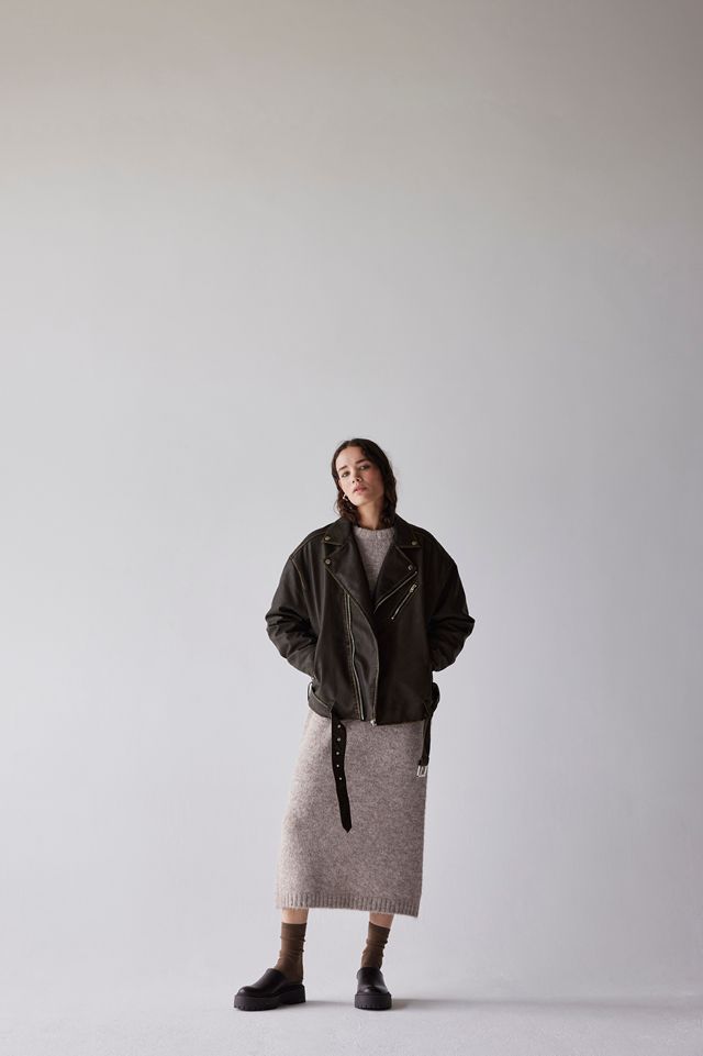 Perfecto oversize imitation cuir #5