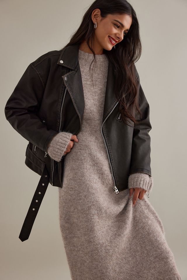 Perfecto oversize imitation cuir #1