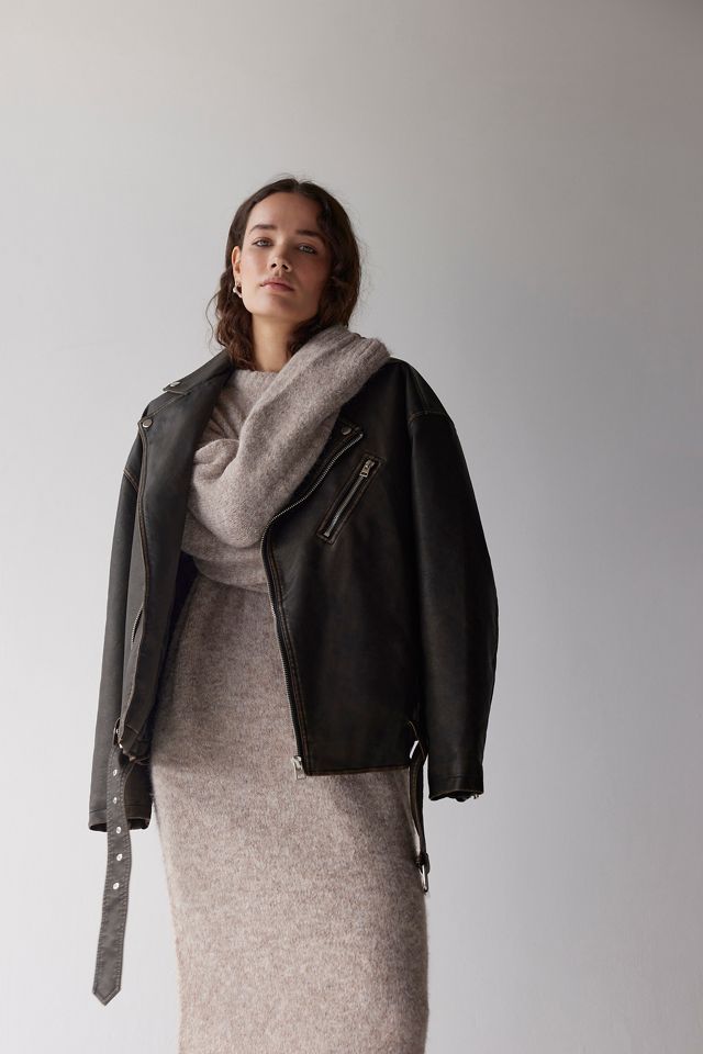 Perfecto oversize imitation cuir #3