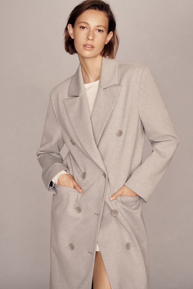 Manteau Maxi Ponte Good American #1