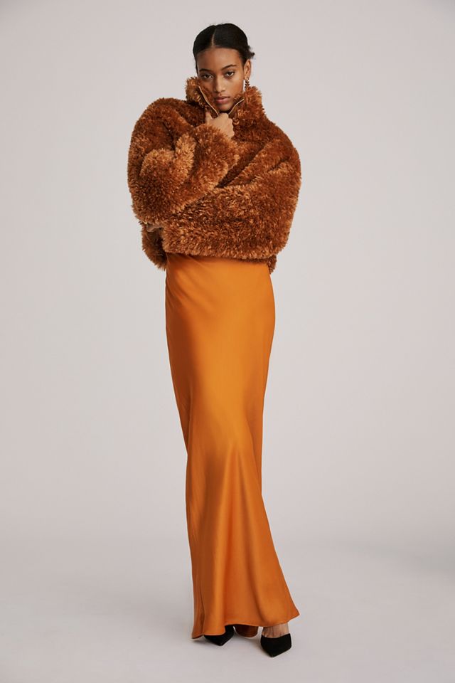 Maeve Teddy Zip-Up Coat | Anthropologie