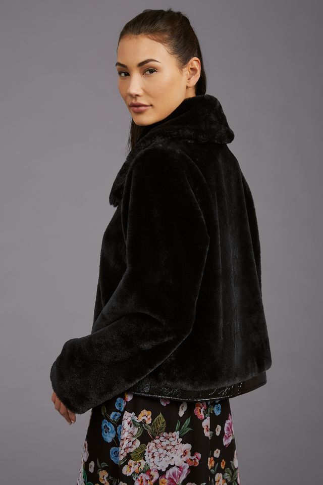 Maeve Faux Fur Jacket