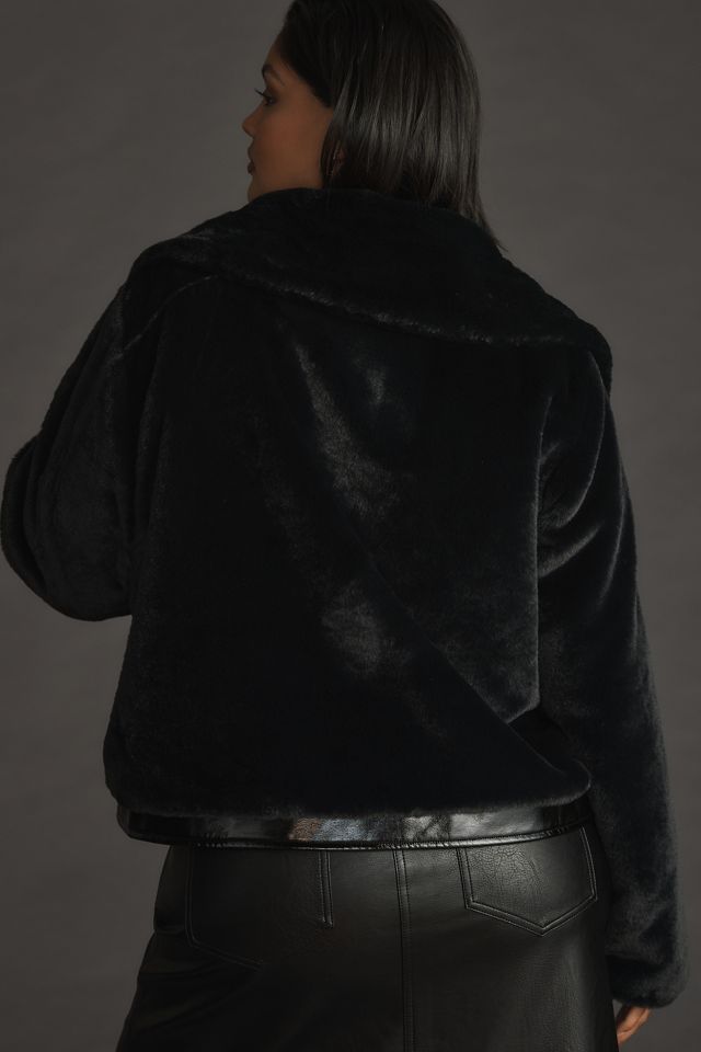 Maeve Faux Fur Jacket #6