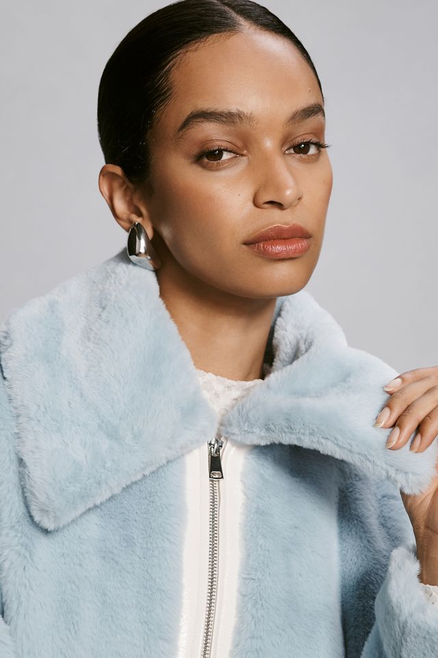 Maeve Faux Fur Jacket