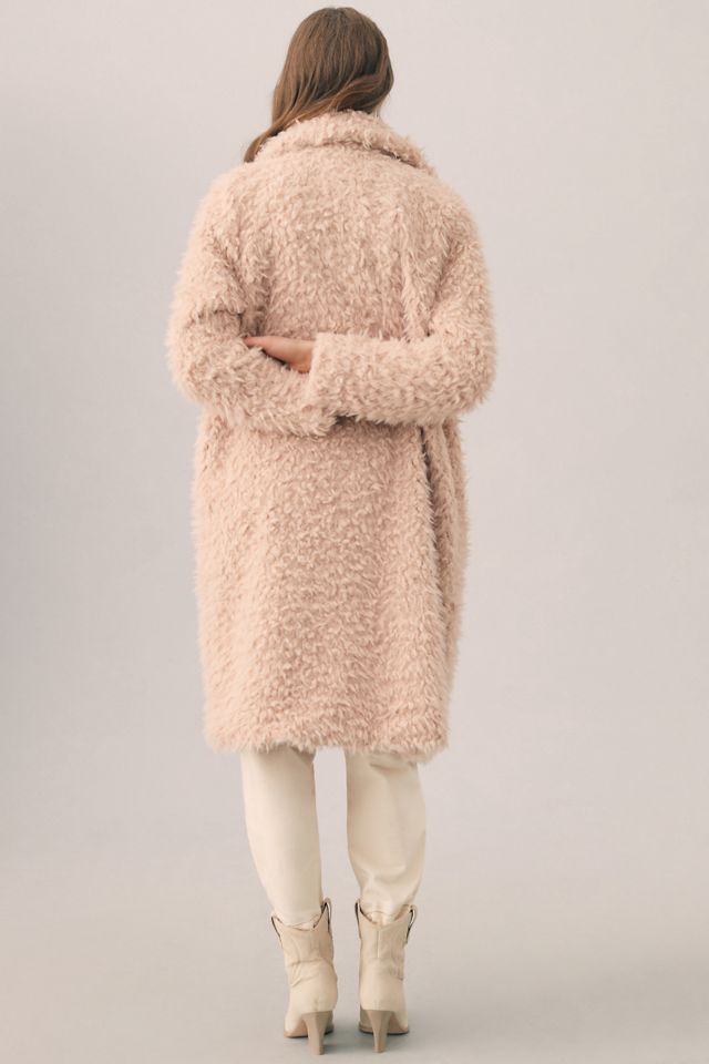 By Anthropologie Faux Fur Duster Jacket #5