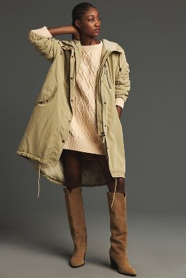 Fisherman's coat hot sale womens