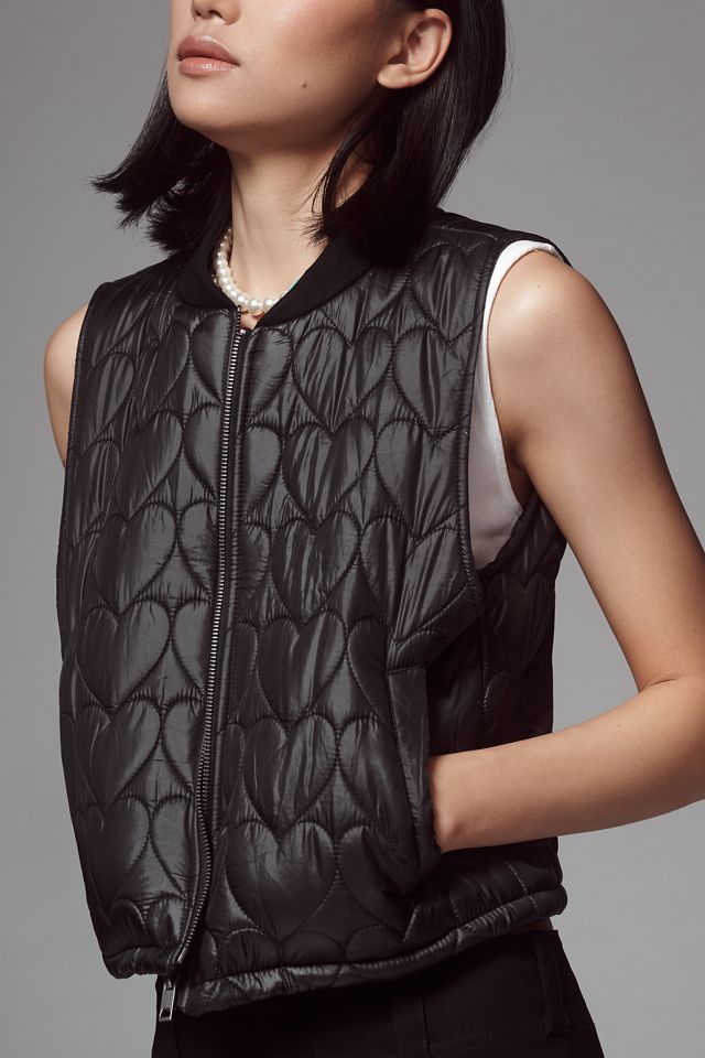 Maeve Heart Quilted Vest #5