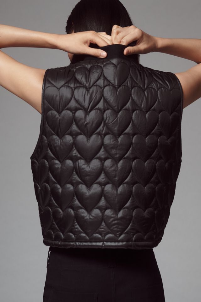 Maeve Heart Quilted Vest #7