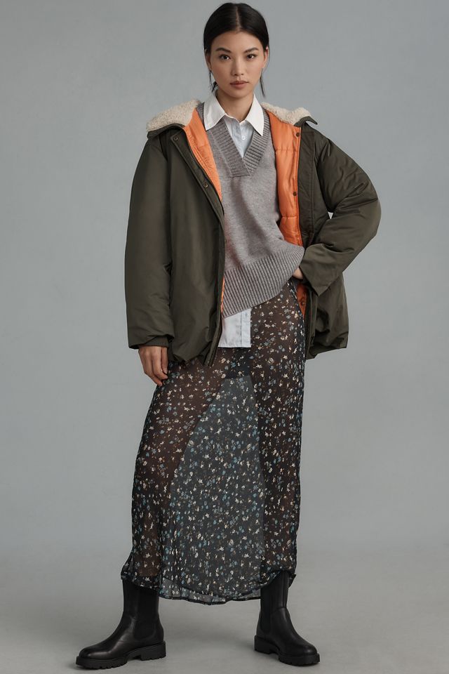 Pilcro Hooded Bubble Jacket #3
