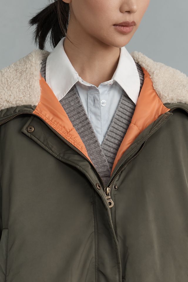 Pilcro Hooded Bubble Jacket #4