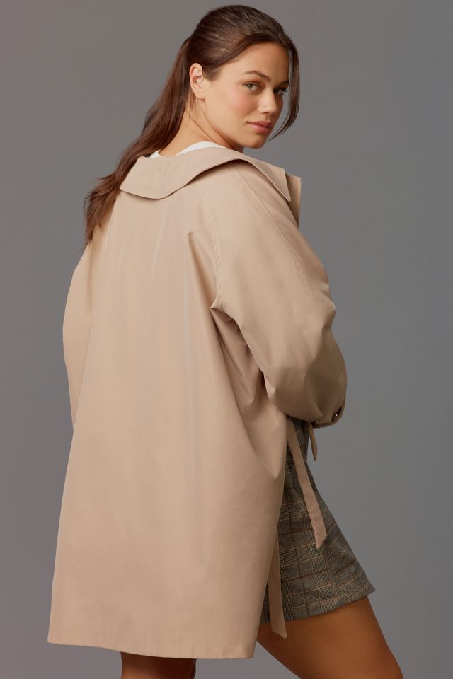 Maeve Bow Toggle Trench Coat #7