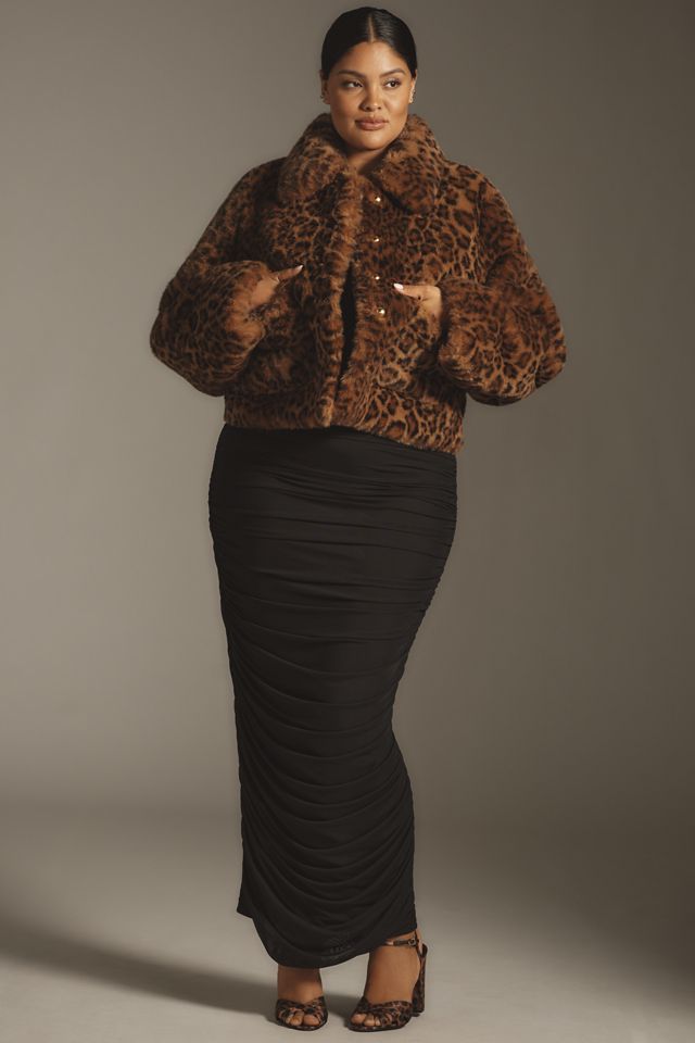 Maeve Faux-Fur Coat | Anthropologie