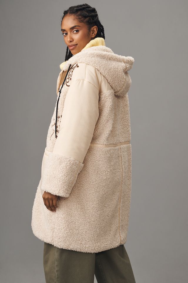 Anthropologie outlet Sherpa Coat