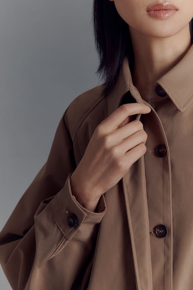 Pilcro Cape Trench Coat #2