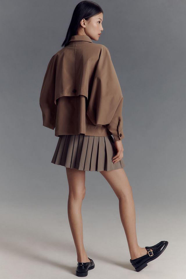 Pilcro Cape Trench Coat #3