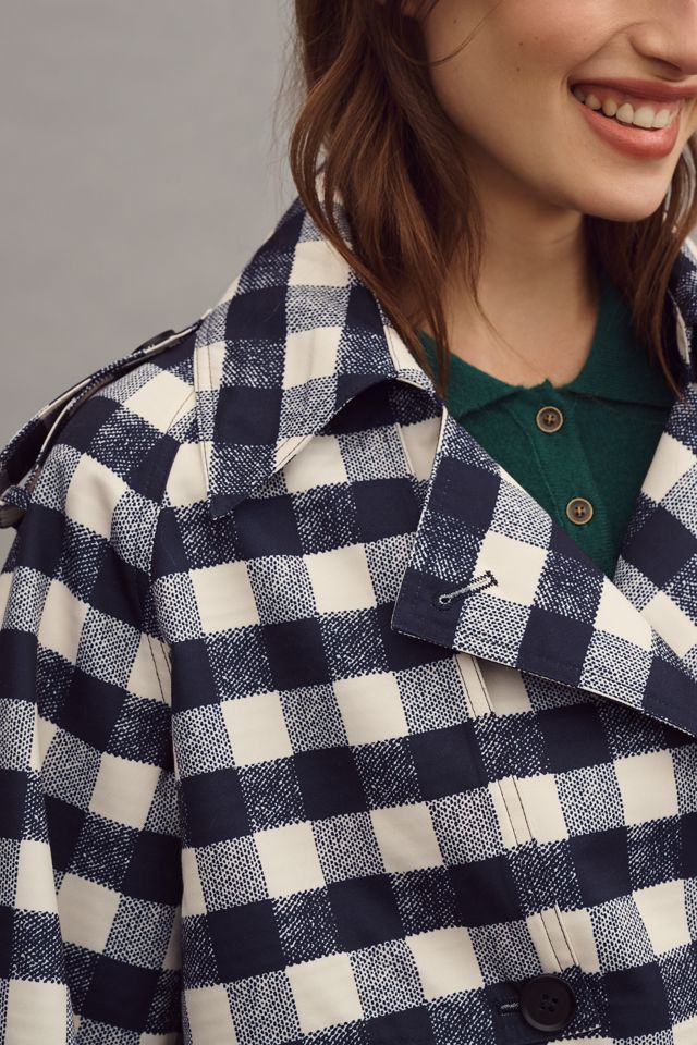 Maeve Crop Trench Coat #1