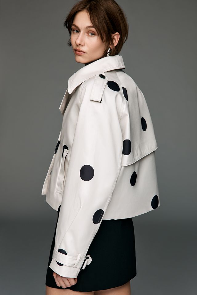 Maeve Crop Trench Coat #1