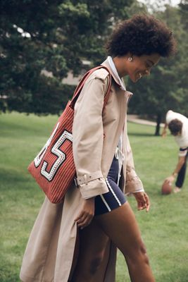 Maeve Cinched-Waist Trench Coat