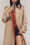 Maeve Cinched-Waist Trench Coat