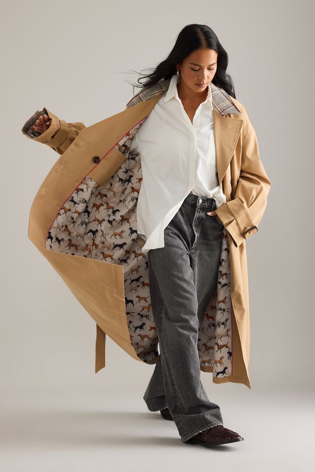 Maeve Hound Trench Coat #1