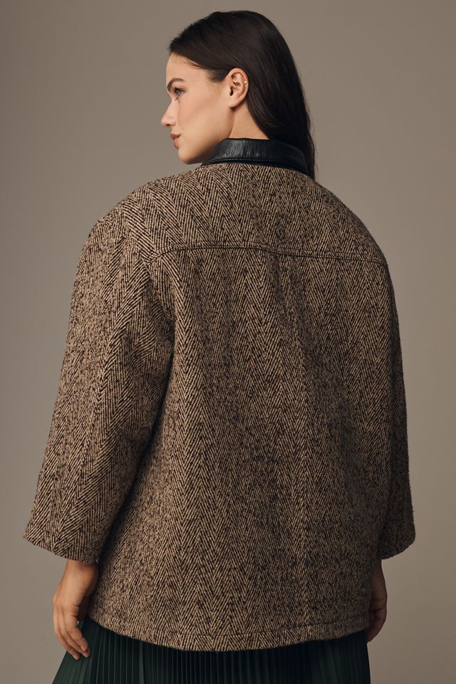Pilcro Wool Blend Barn Jacket #3