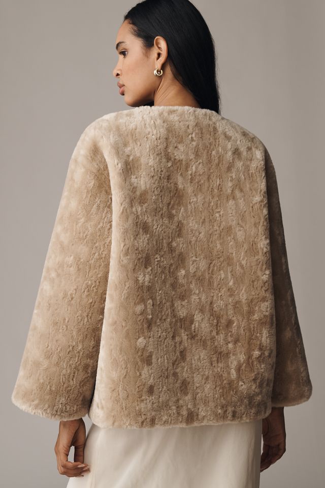 Maeve Faux-Fur Teddy Coat #2